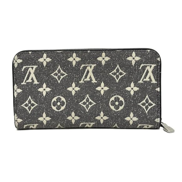 LOUIS VUITTON Zippy Wallet Gray Monogram Jacquard Denim - 658-082625 - Picture 2 of 5